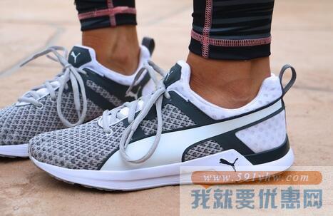 彪马（PUMA）Pulse XT Geo女子训练鞋 经典黑白色