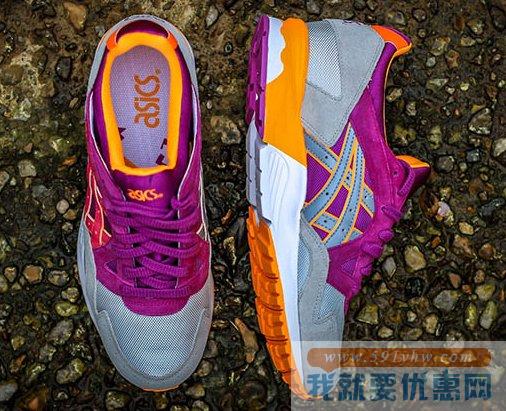 亚瑟士（Asics）Gel-Lyte V 男士复古清新跑鞋