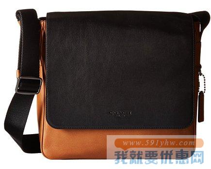 蔻驰（Coach）男士真皮单肩包