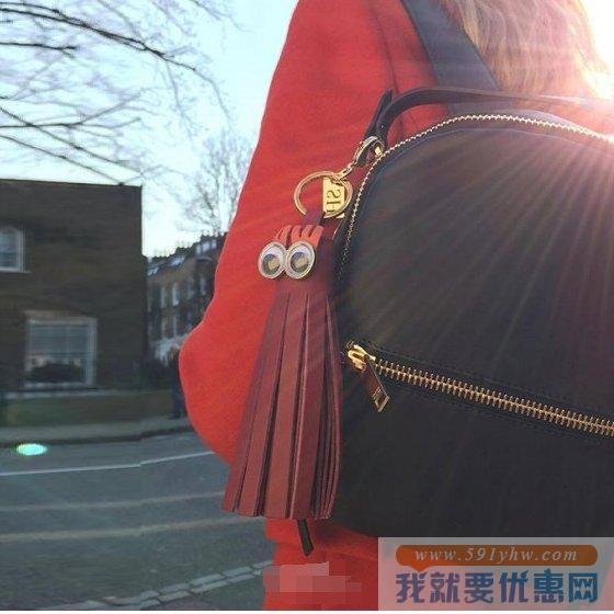 索菲·休姆（Sophie Hulme）女士真皮双肩包