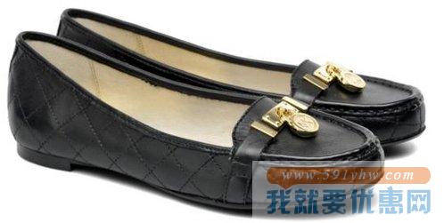 MICHAEL Michael Kors Hamilton Moc女士格菱纹平底鞋