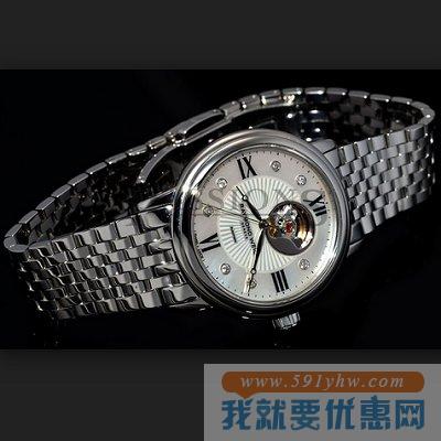 蕾蒙威（Raymond Weil）Maestro经典大师系列2627-ST-00994女士机械腕表