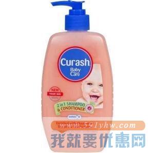 澳洲 Curash 婴幼儿洗发护发二合一 400ml
