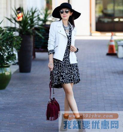 瑞贝卡·明可弗（Rebecca Minkoff）Fringe Mini Fiona Bucket迷抽绳真皮斜跨/单肩包