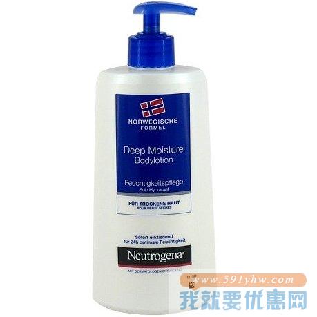 Neutrogena 露得清 挪威配方 深层滋润身体乳 400ml