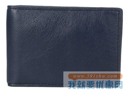 化石（Fossil）Truman Money Clip Bifold 真皮钱包/卡包