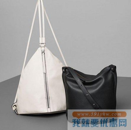 爱步（ECCO）Sculptured Small Bucket女士小号真皮单肩包/水桶包