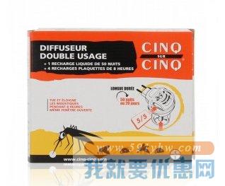 博士伦（Bausch Lomb）55系列 两用灭蚊片驱蚊液