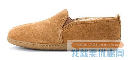 迷你唐卡（Minnetonka）Twin Gore Sheepskin男士毛绒里短靴