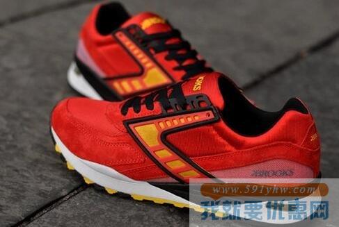 布鲁克斯（Brooks）Heritage Regent男士时尚复古跑鞋