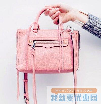 瑞贝卡（Rebecca Minkoff） Regan真皮单肩斜跨包