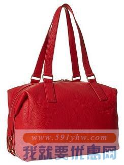 化石（Fossil）Preston Large Satchel 女士真皮斜挎包