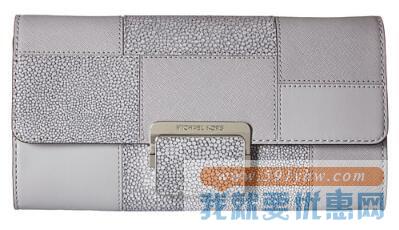 MICHAEL Michael Kors Cynthia Large Clutch 女士大号真皮手拿斜挎包