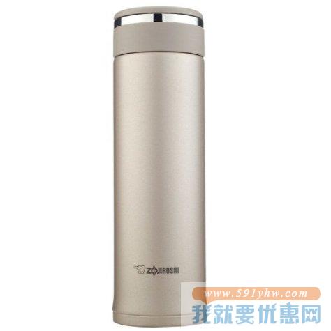 象印（ZOJIRUSHI）SM-JD48保温杯 磨砂金0.48L