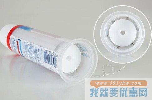 Aquafresh 水晶莹 真空按压直立式三色立体牙膏 100毫升/支 8支装