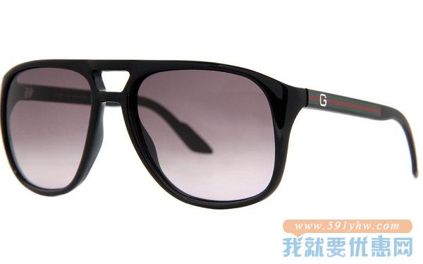 古驰（Gucci）双G Logo 1018/S 男士飞行员太阳镜