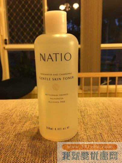 NATIO  香薰甘菊玫瑰爽肤水  (250毫升)