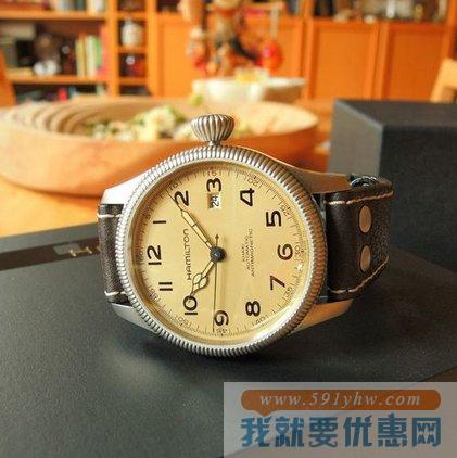 汉密尔顿（Hamilton）Khaki Field Pioneer H60455593男士机械腕表