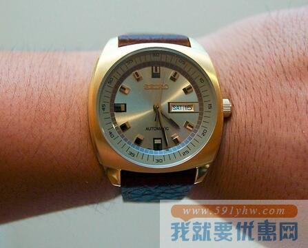 精工（Seiko）Recraft系列SNKN02男士机械腕表