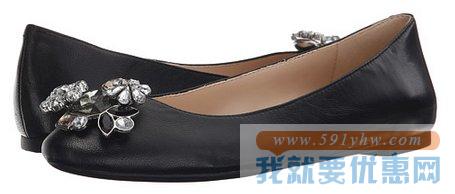 玖熙（Nine West）Aranella女士时尚芭蕾平底鞋