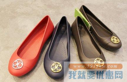 卡洛驰（Crocs）Gianna Disc Flat女款平底鞋