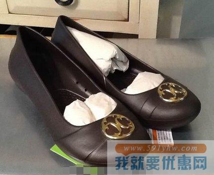卡洛驰（Crocs）Gianna Disc Flat女款平底鞋
