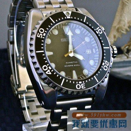 精工（SEIKO）Prospex SKA371男士人动电能潜水表