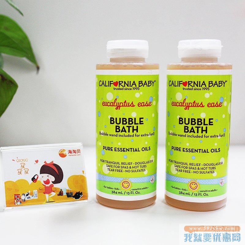 加州宝宝（California Baby）预防感冒流感泡泡浴液390ml