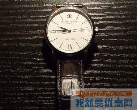 名仕克莱斯麦（Baume  Mercier）MOA08592 男士自动机械腕表