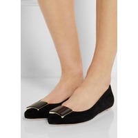 Tod's 黑色平底芭蕾舞鞋