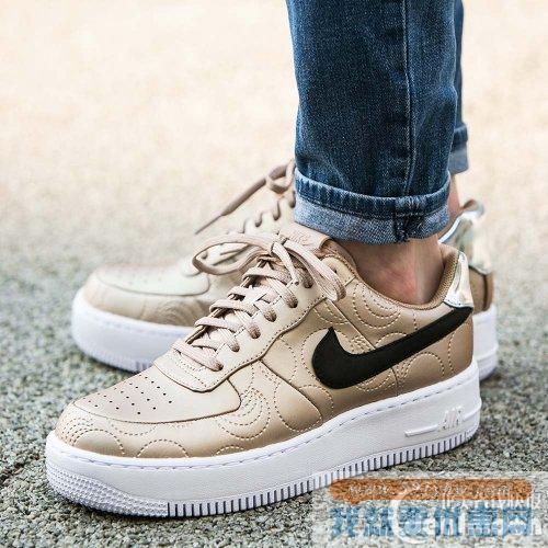 补货了！ NIKE AIR FORCE 1金色时尚女鞋热卖