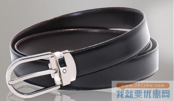 帅气型男的选择！Montblanc 万宝龙 38157经典时尚男士休闲小牛皮皮带
