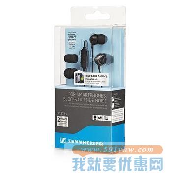再次小降！SENNHEISER森海塞尔入耳式手机CX275S