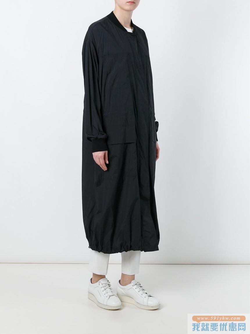 DKNY 长款飞行员夹克