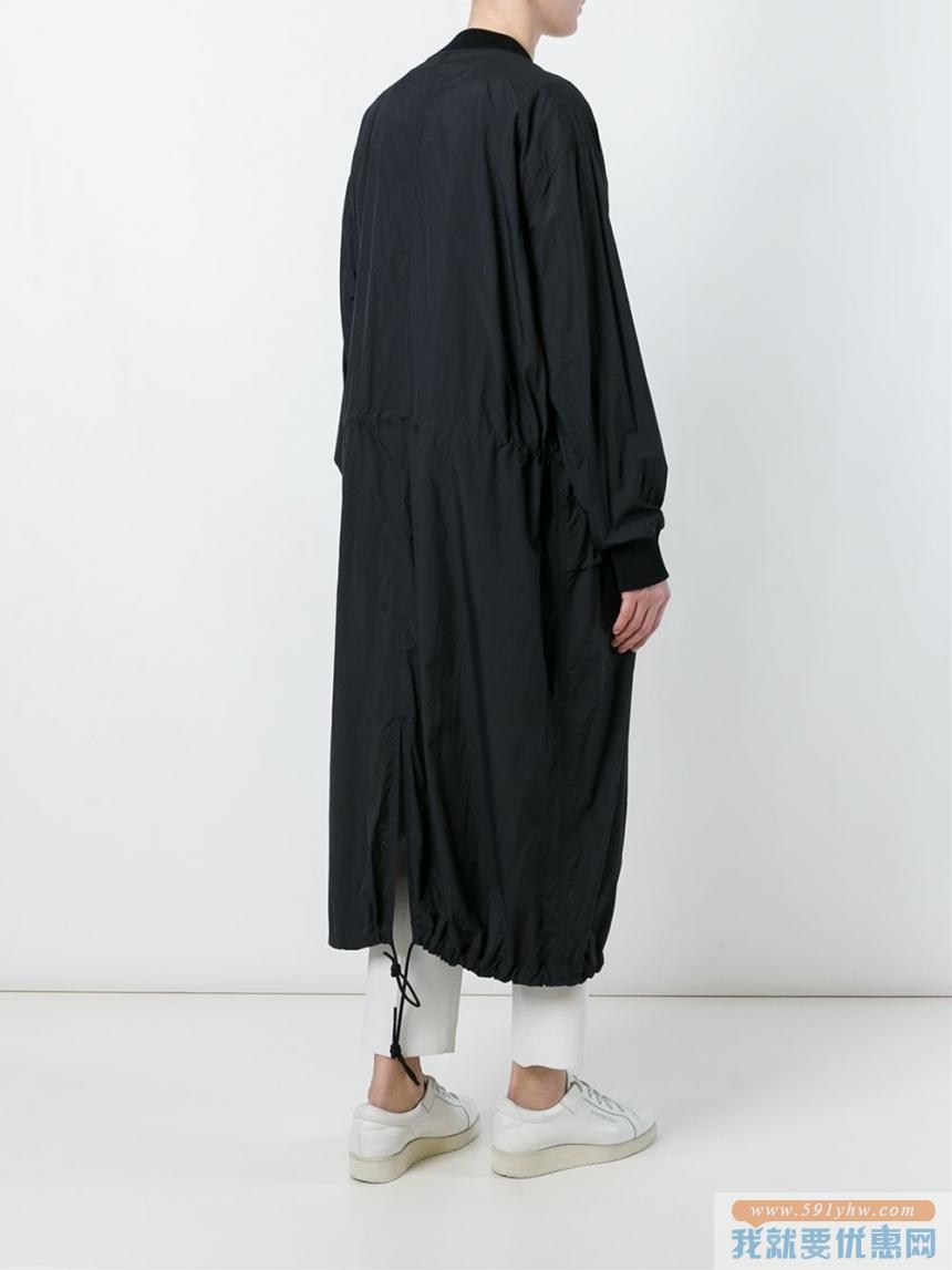 DKNY 长款飞行员夹克