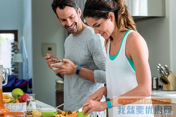 Fitbit Charge 第二代 心率检测多功能运动手环
