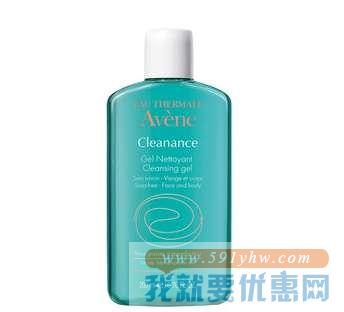 Avene 雅漾 清爽无皂基洁肤啫喱 200ml