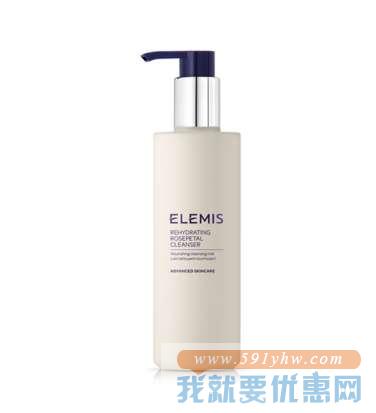 ELEMIS 艾丽美 玫瑰花瓣保湿洁面乳 200ml