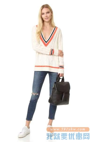Tory Burch 托里·伯奇 女士真皮MINI双肩包