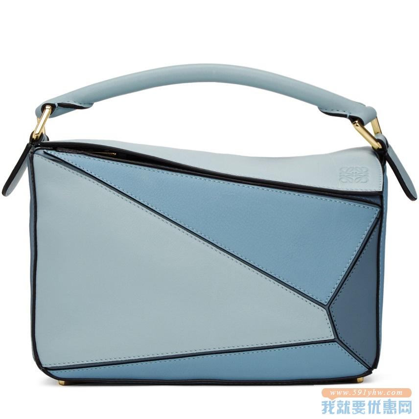 Loewe 经典小号拼色 Puzzle 包手提袋 $2190（约15410元）
