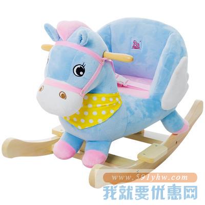 木马智慧布绒摇马12508