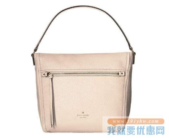 Kate Spade Cobble Hill Teagan女士真皮单肩包粉色4折$111.2