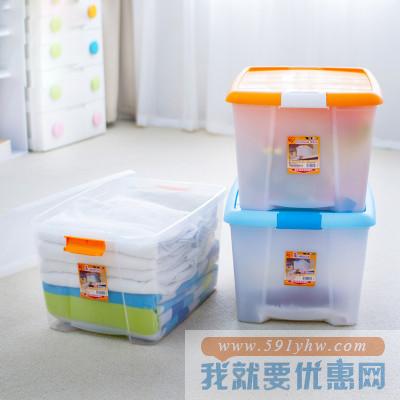 爱丽思 透明收纳箱TB-54D透明色
