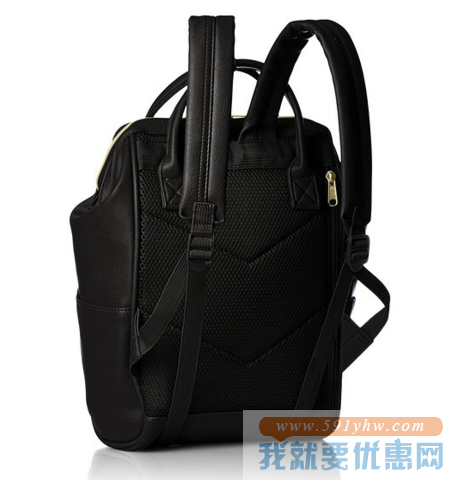 anello 公式 当红潮牌 革制小号双肩包 褐色 AT-B1212