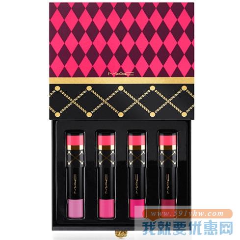 MAC 圣诞限量胡桃夹子迷你唇膏笔套装