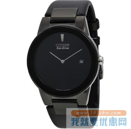 CITIZEN 西铁城 Axiom AU1065-07E 男士光动能腕表 85.99美元约￥591（京东1680元） 买手党-买手聚集的地方