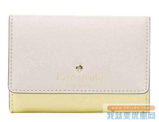 kate spade new york Cedar Street Darla 真皮短款钱包