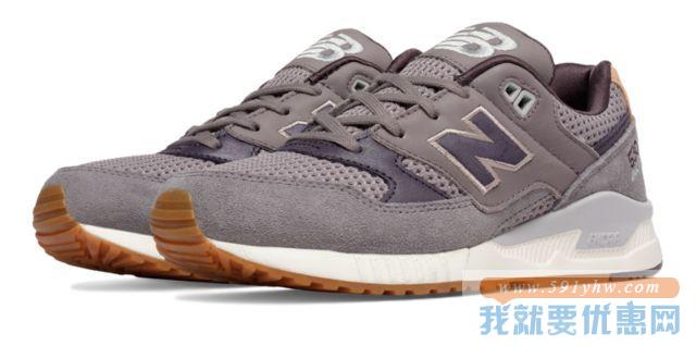 New Balance新百伦Ceremonial W530CEB女士复古跑鞋 复古棕