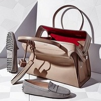 收豆豆鞋、双T包！ Rue La La精选Tod's美包美鞋热卖