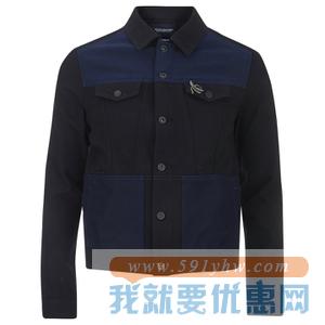 Scotch & Soda 男士牛仔休闲夹克 £41.4（£46 额外9折）
